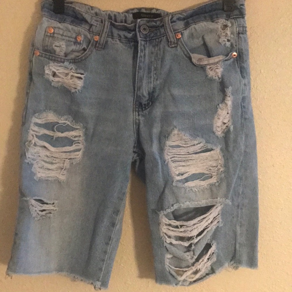 Bermuda Denim Shorts